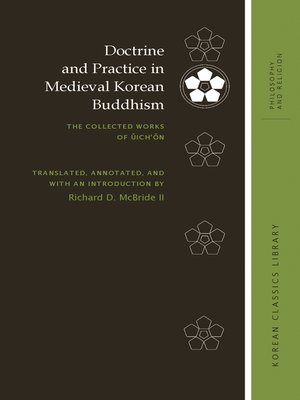 cover image of Doctrine and Practice in Medieval Korean Buddhism